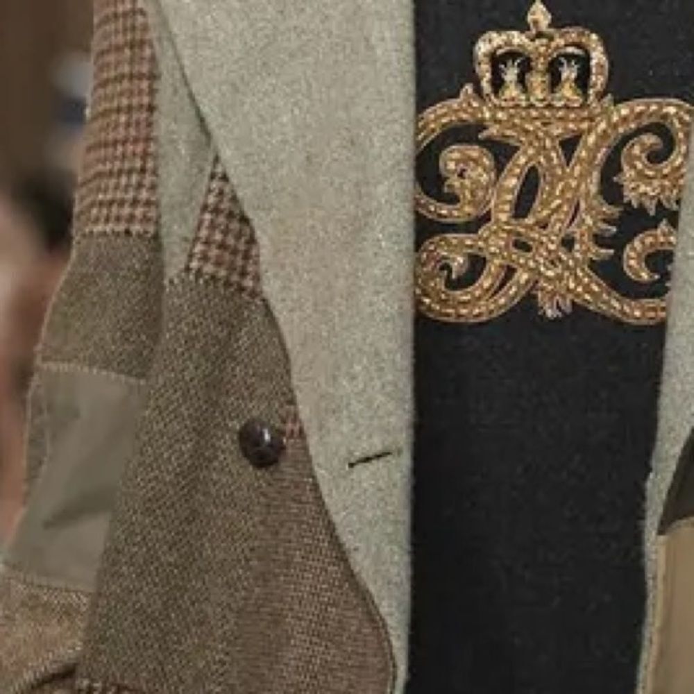 Ralph Lauren 50th Anniversary Collection Fall ‘18 Antiqued Sydney Patchwork Coat - Picture 12 of 17
